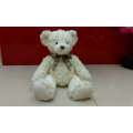 Jouet en peluche pour ours blanc doux pour ours en peluche